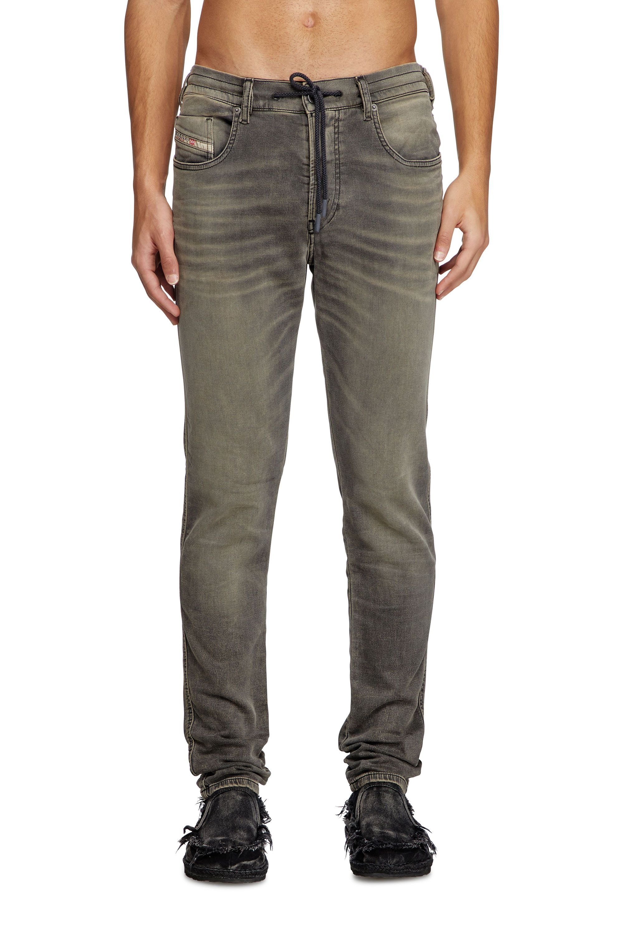 Diesel - Man's Slim 2062 D-Strukt Joggjeans® 068PD, Light Grey - 1